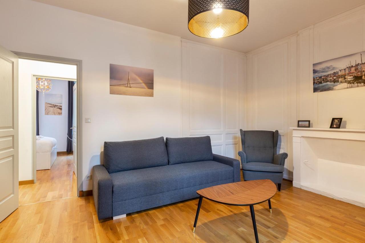 Paysages Normands Apartment องเฟลอร์ ภายนอก รูปภาพ
