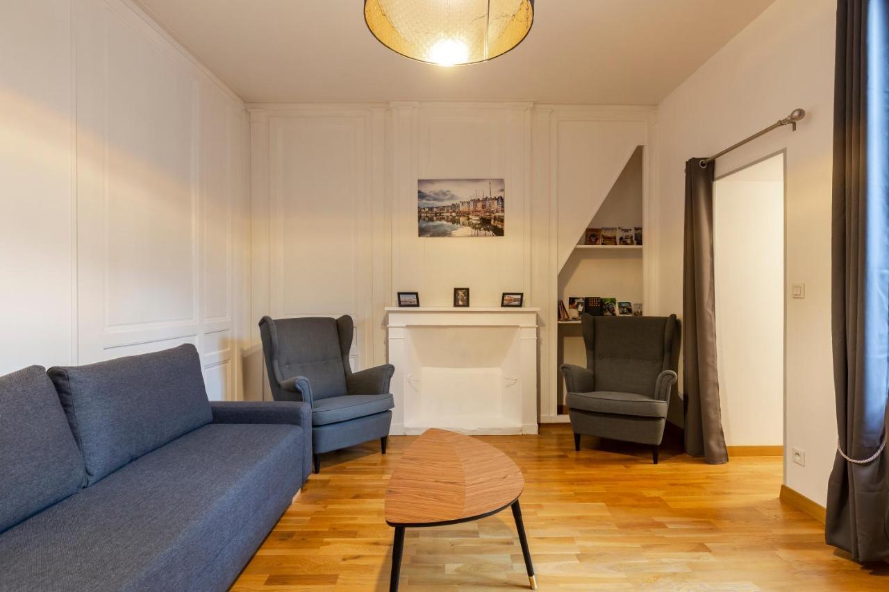 Paysages Normands Apartment องเฟลอร์ ภายนอก รูปภาพ